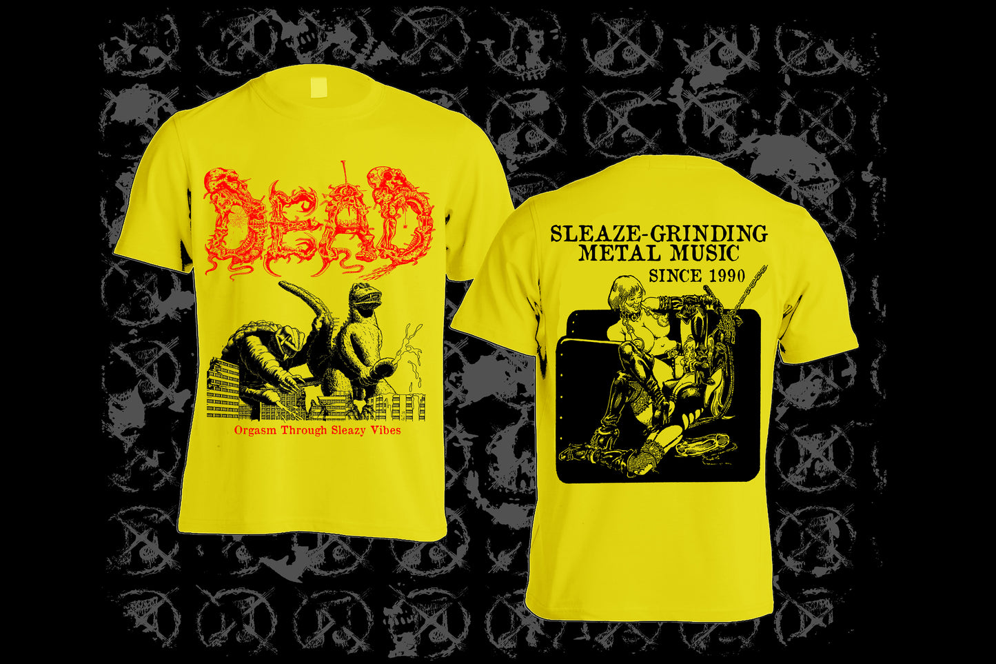 DEAD - Orgasm Through Sleazy Vibes T-shirt