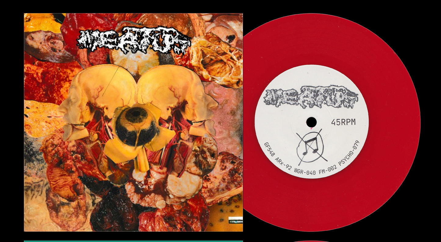 MEATUS / HOUKAGO GRIND TIME - Split 7"