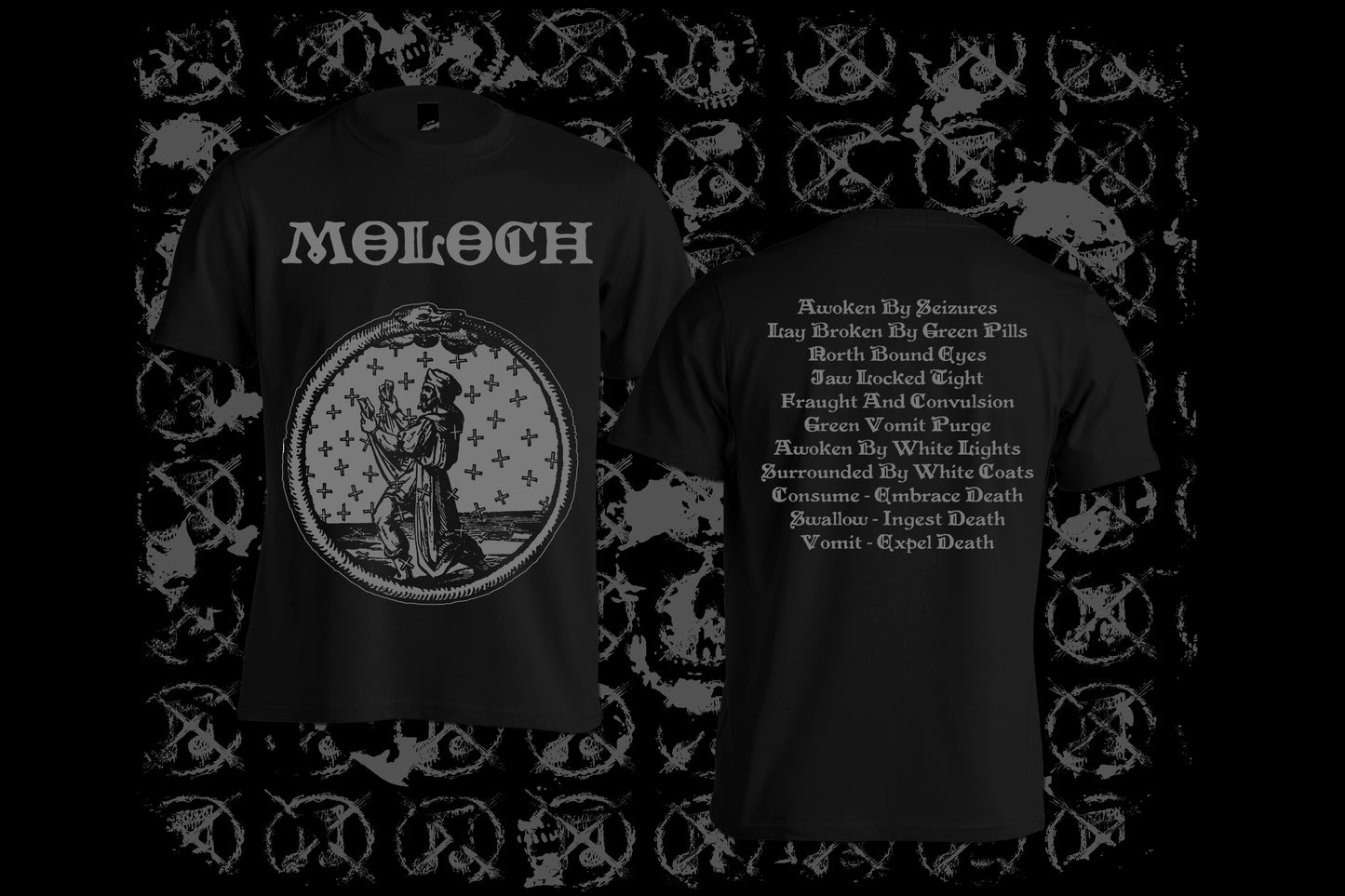 MOLOCH - Green Pills T-shirt