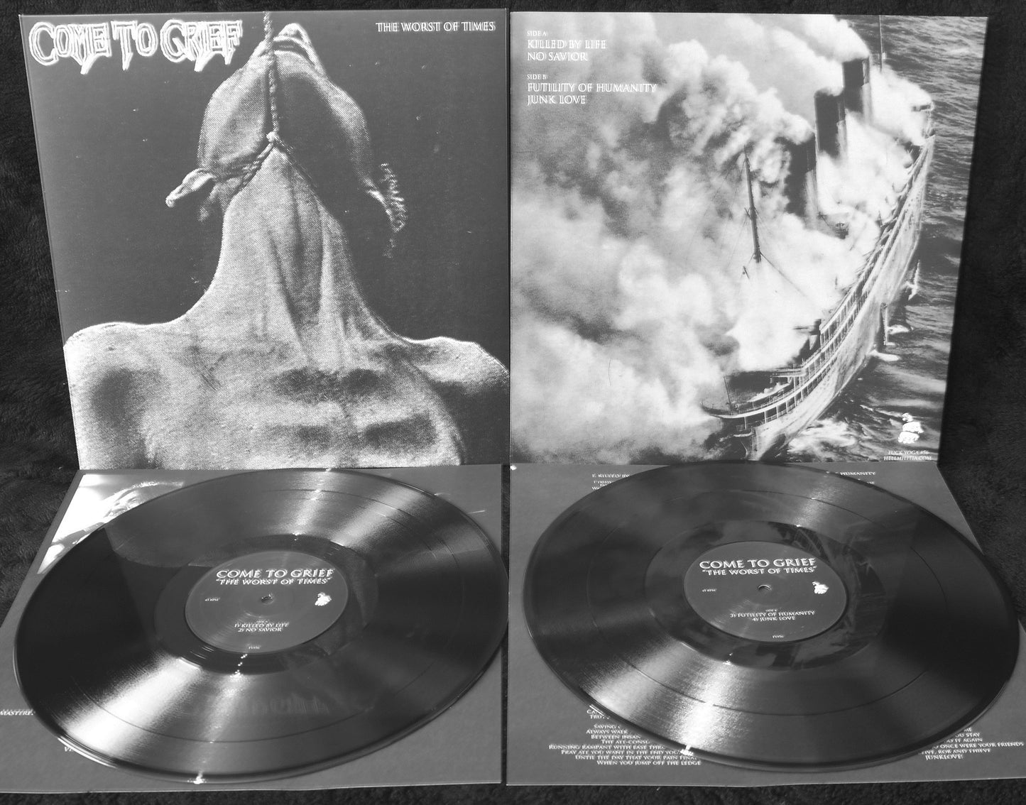 COME TO GRIEF "The Worst Of Times" 12"