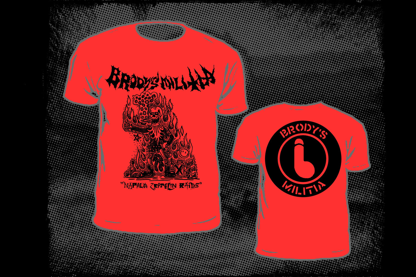BRODY'S MILITIA - T-shirt