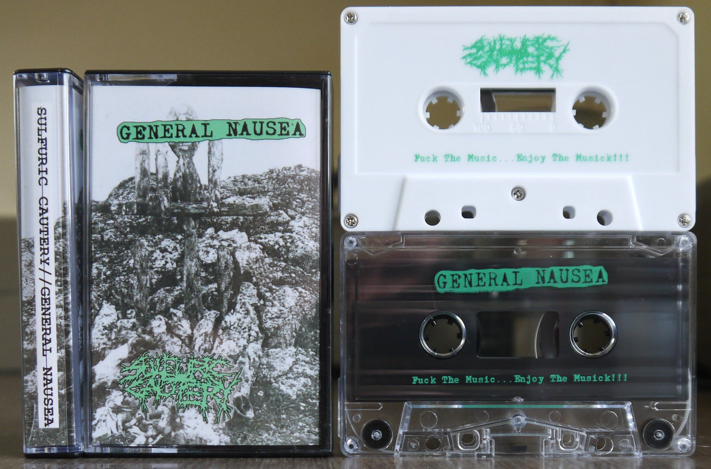 SULFURIC CAUTERY / GENERAL NAUSEA - Split Tape