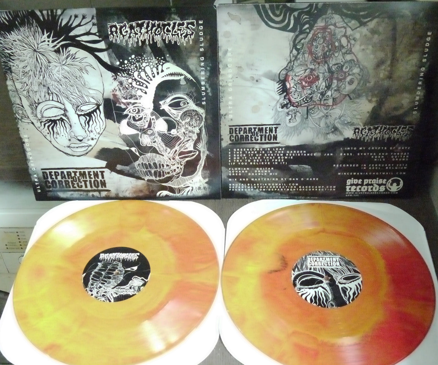 AGATHOCLES / DEPARTMENT OF CORRECTION - Split 12"