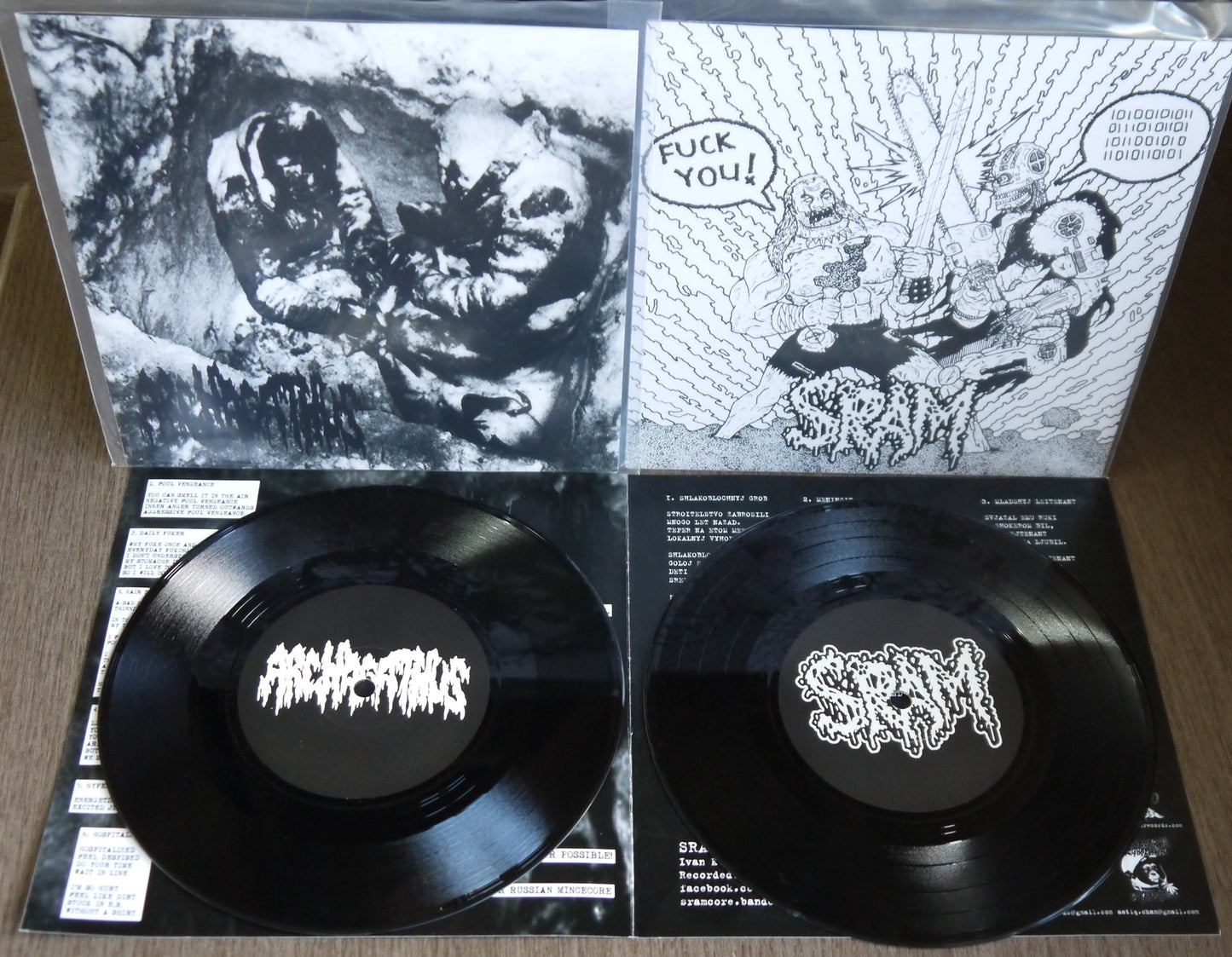 ARCHAGATHUS / SRAM - Split 7"