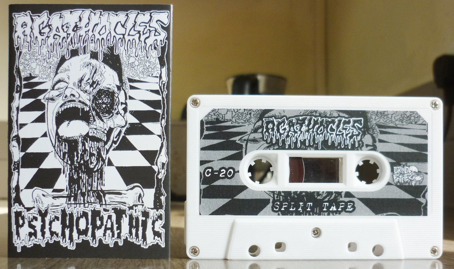 AGATHOCLES / PSYCHOPATHIC Split Tape