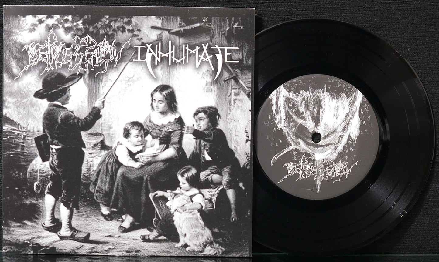 DEPRESSION / INHUMATE - Split 7"
