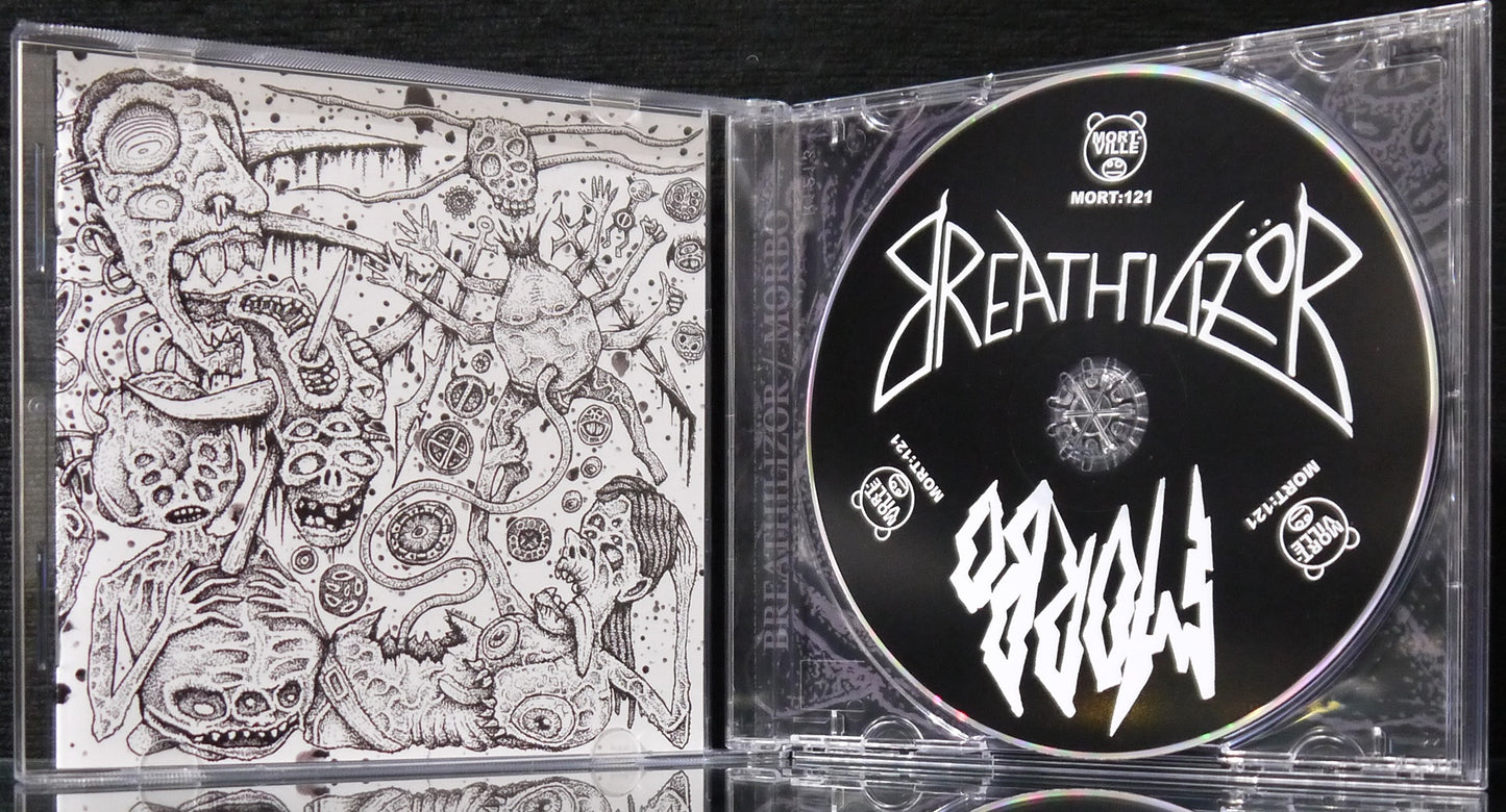 BREATHILIZOR / MORBO - Split CD