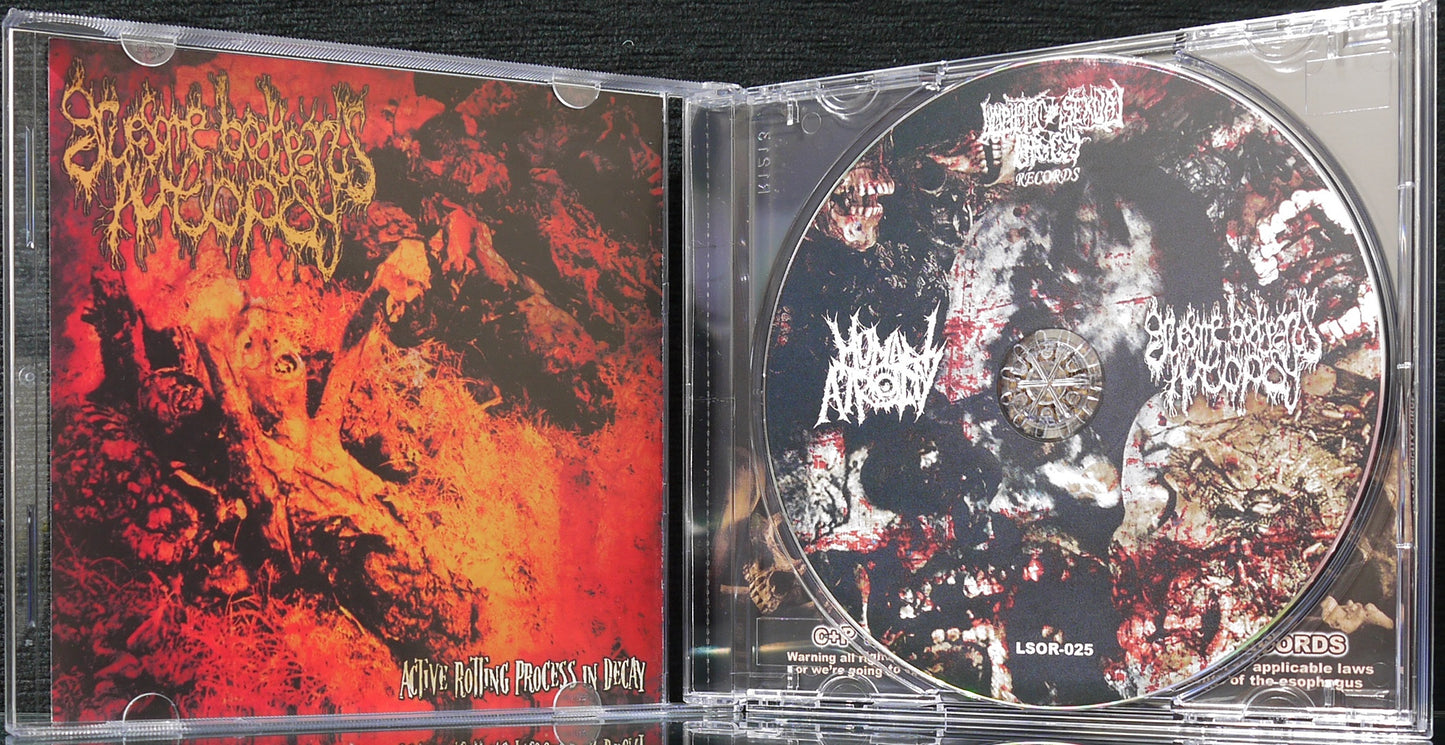 GRUESOME BODYPARTS AUTOPSY / HUMAN ATROCITY - Split CD