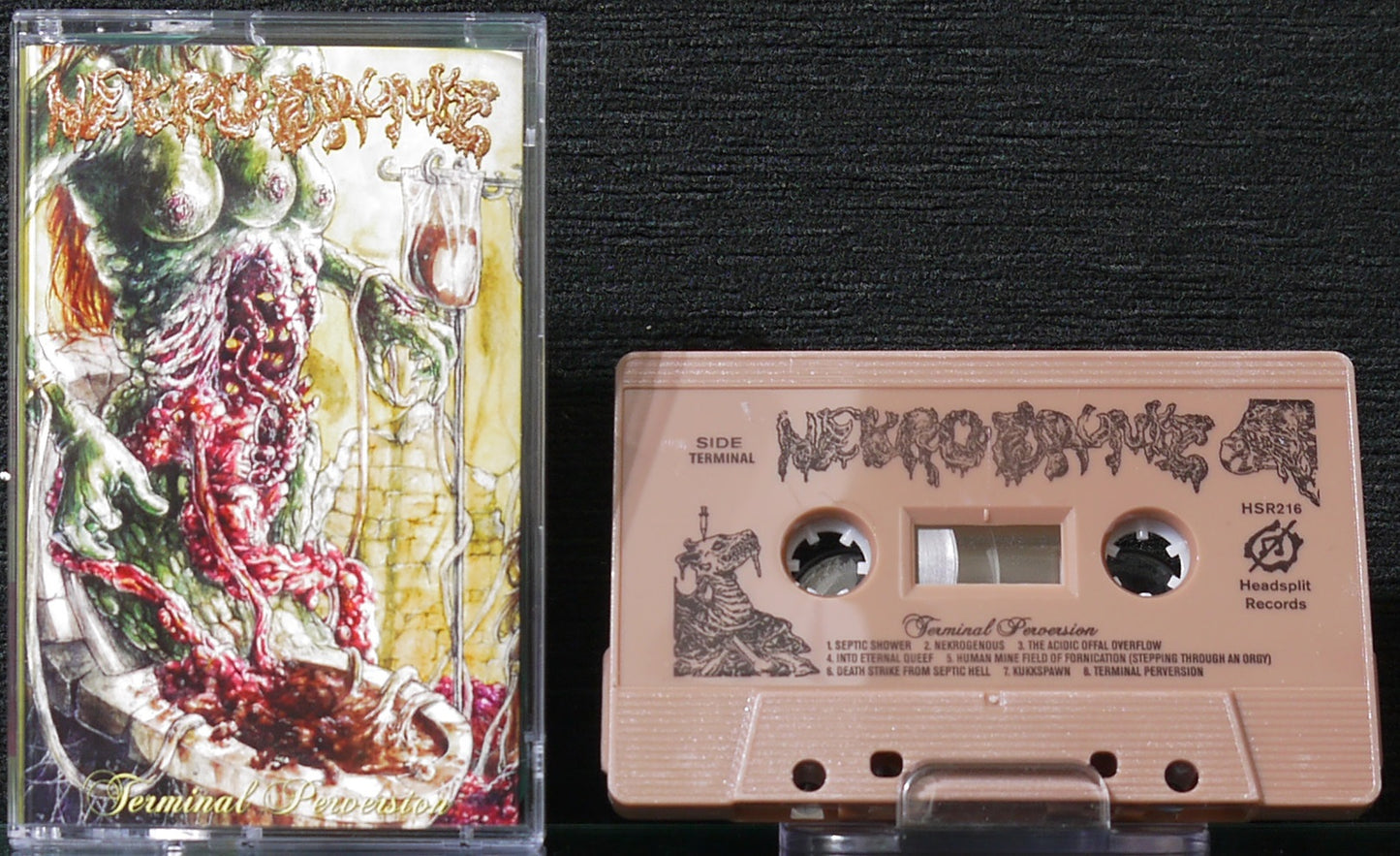 NEKRO DRUNKZ - Terminal Perversion MC Tape
