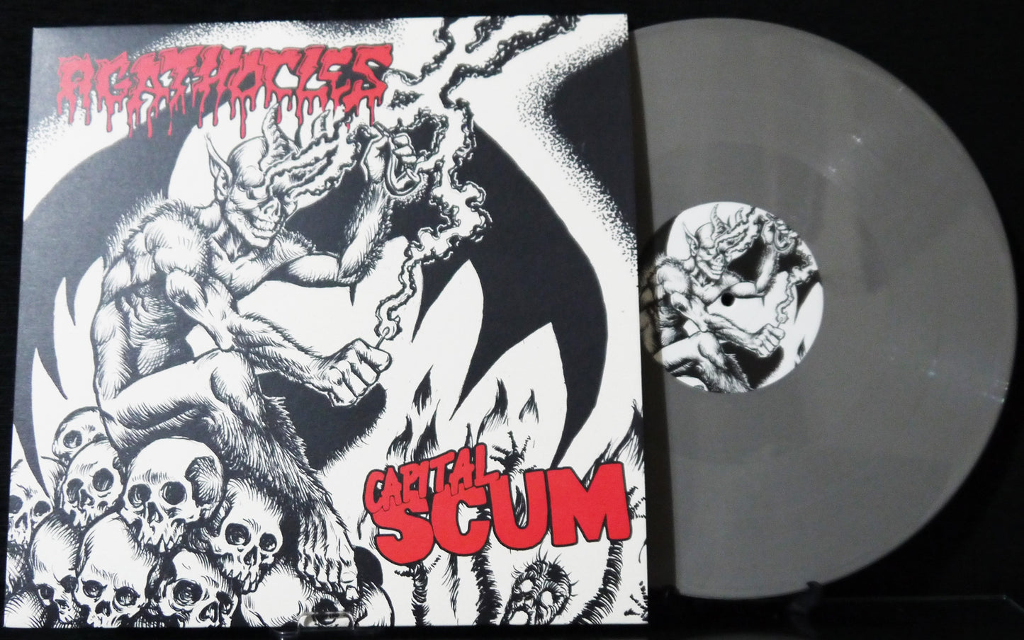 AGATHOCLES / CAPITAL SCUM - Split 12" S/Sided