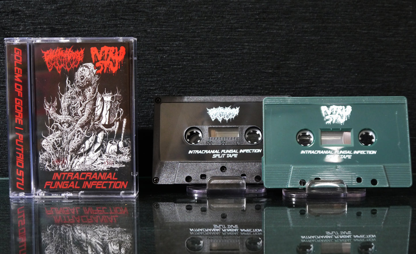 GOLEM OF GORE / PUTRID STU - Split Tape