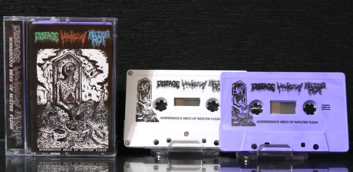 DISEASE / HACKSAW / MELTING ROT - 3 Way Split Tape