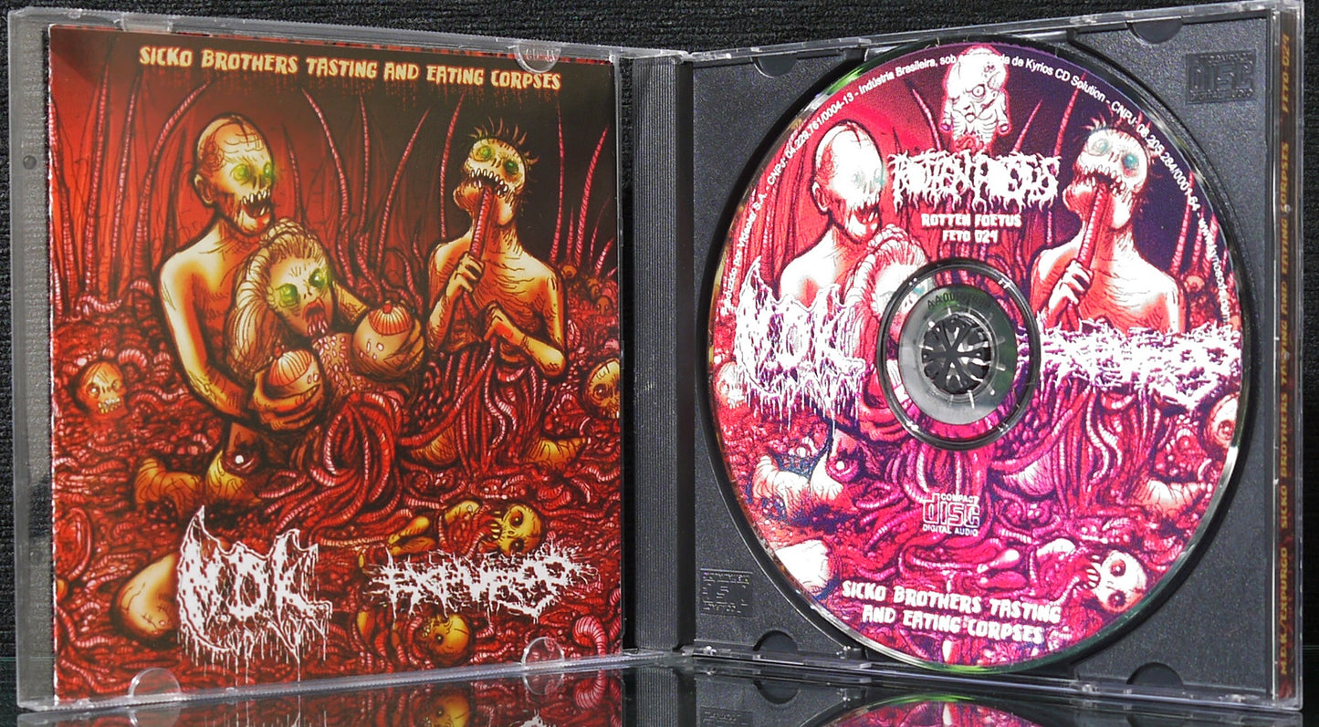 EXPURGO / M.D.K. - Split CD
