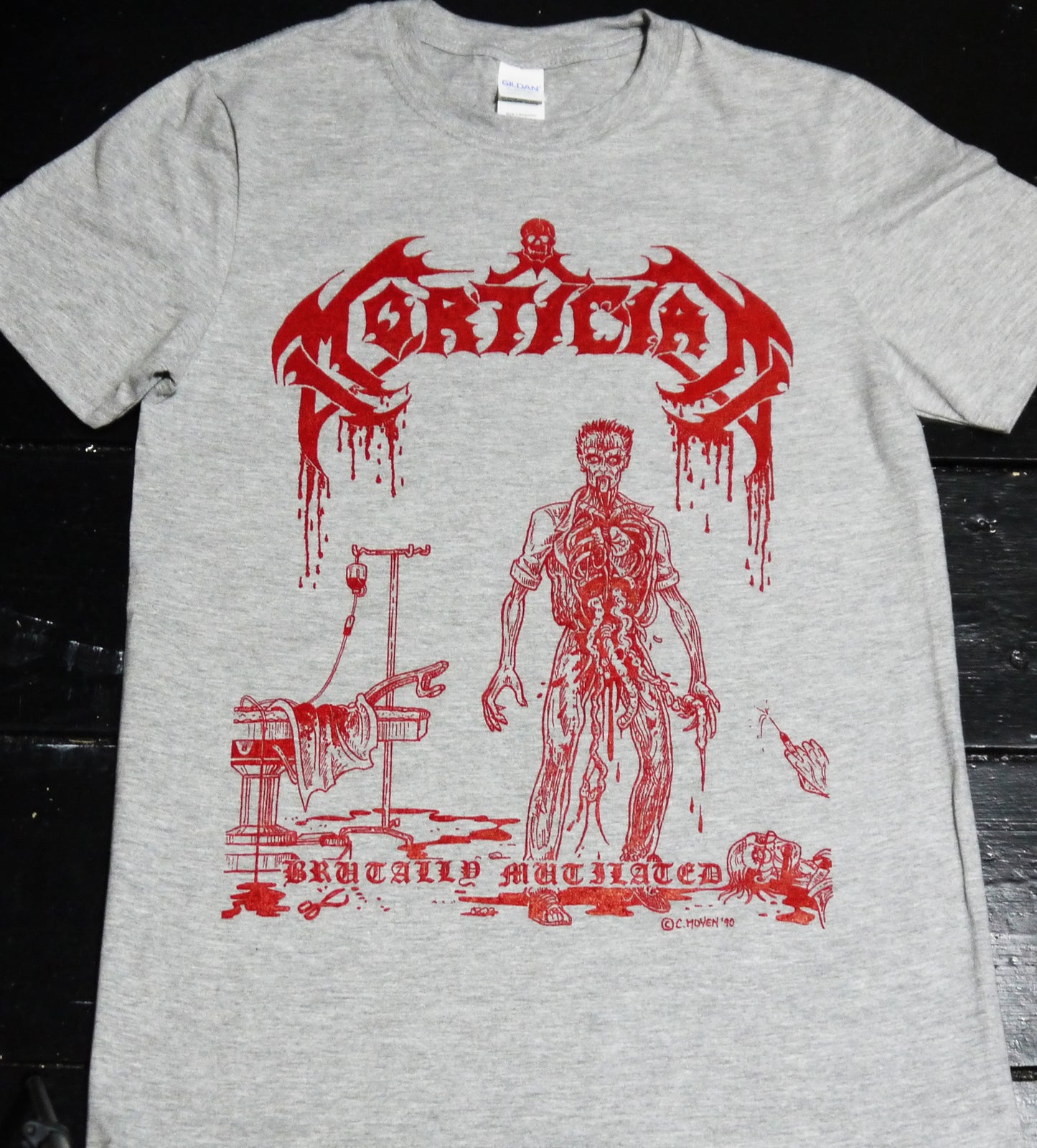 MORTICIAN - Brutally Mutilated T-shirt