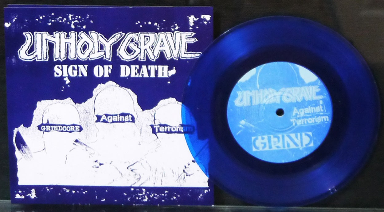 UNHOLY GRAVE / IRON BUTTER - Split 7"