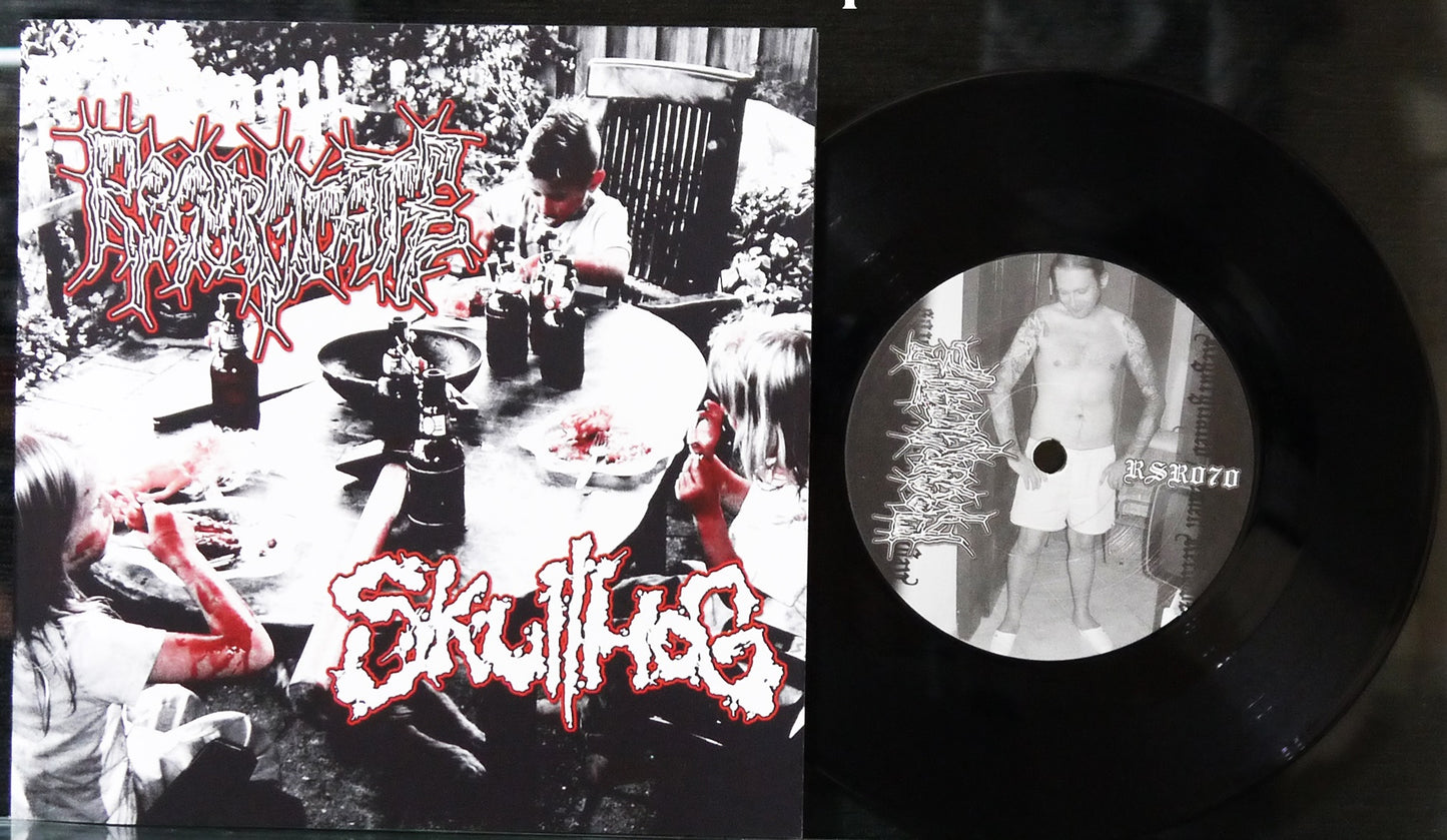 REGURGITATE / SKULLHOG - Split 7"