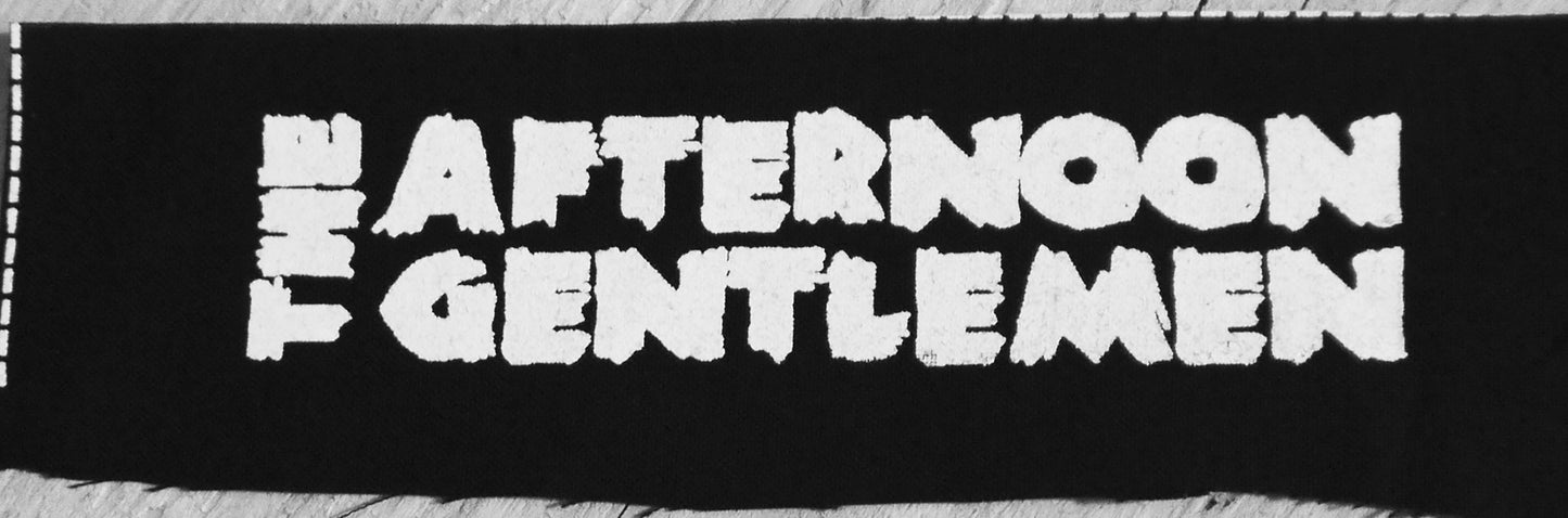 THE AFTERNOON GENTLEMEN - Logo Patch