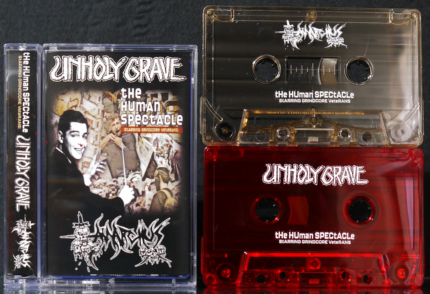 UNHOLY GRAVE / ANARCHUS - Split Tape