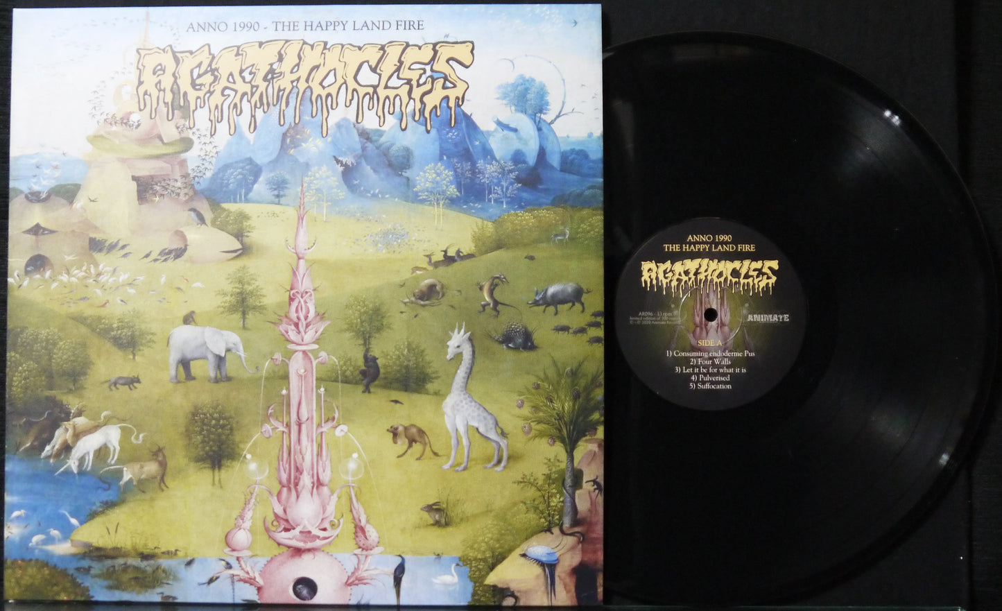 AGATHOCLES - Anno 1990 - The Happy Land 12"