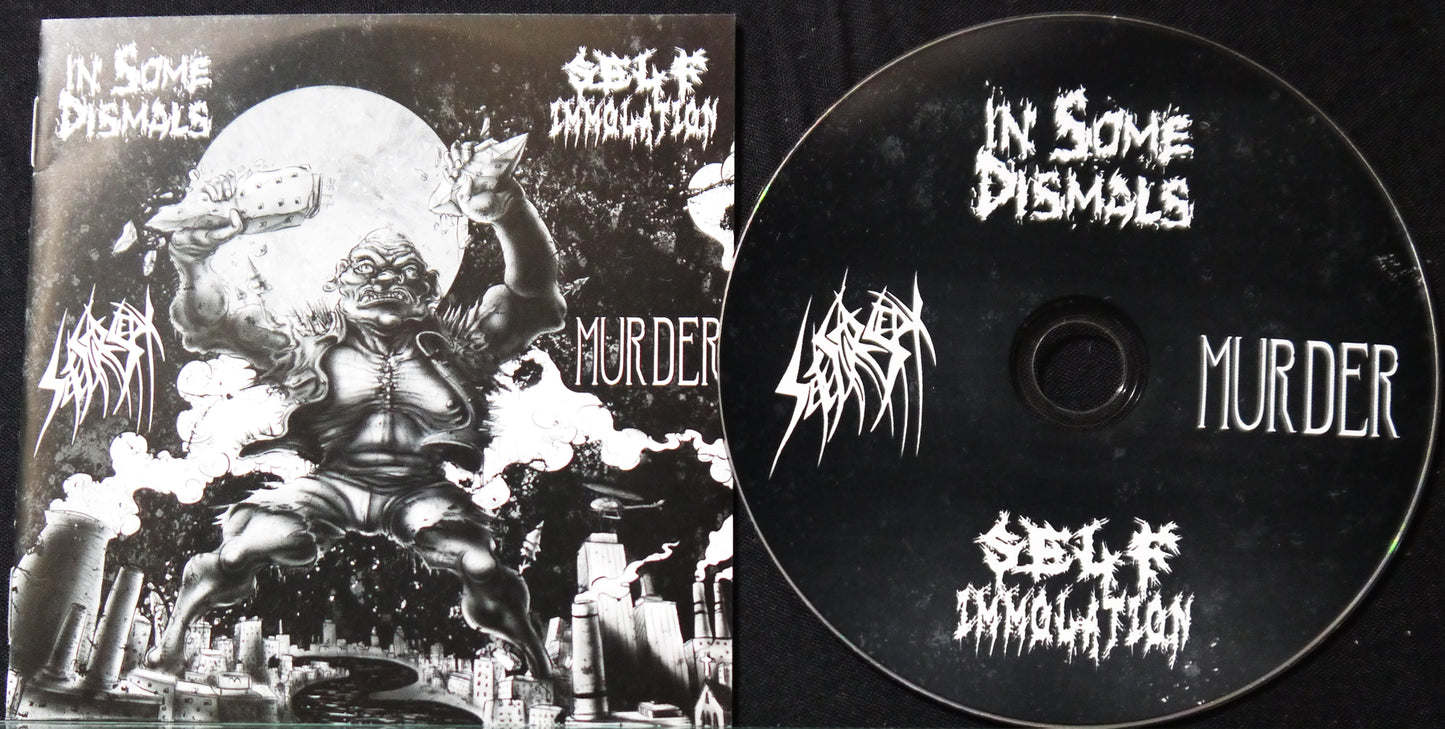 SETE STAR SEPT / IN SOME DISMALS / MURDER / SELF IMMOLATION - 4 Way Split CD