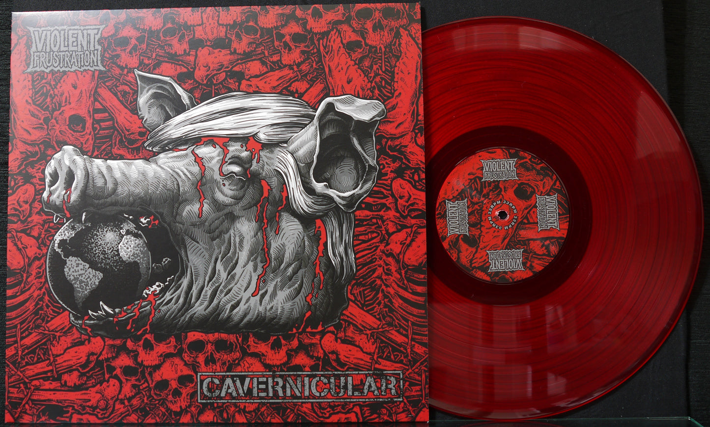 CAVERNICULAR / VIOLENT FRUSTRATION - Split 12"