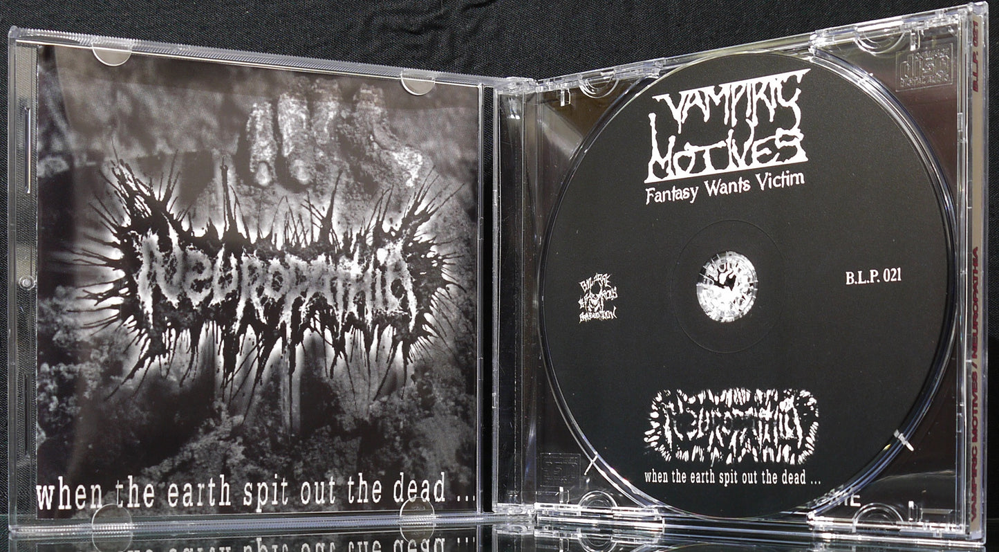 NEUROPATHIA / VAMPIRIC MOTIVES - Split CD