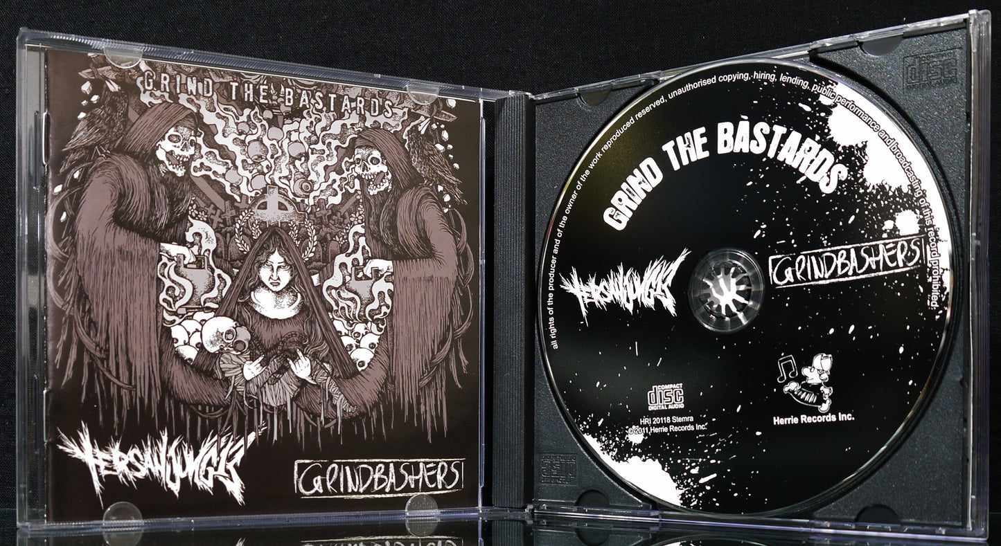 TERSANJUNG 13 / GRINDBASHERS - Split CD