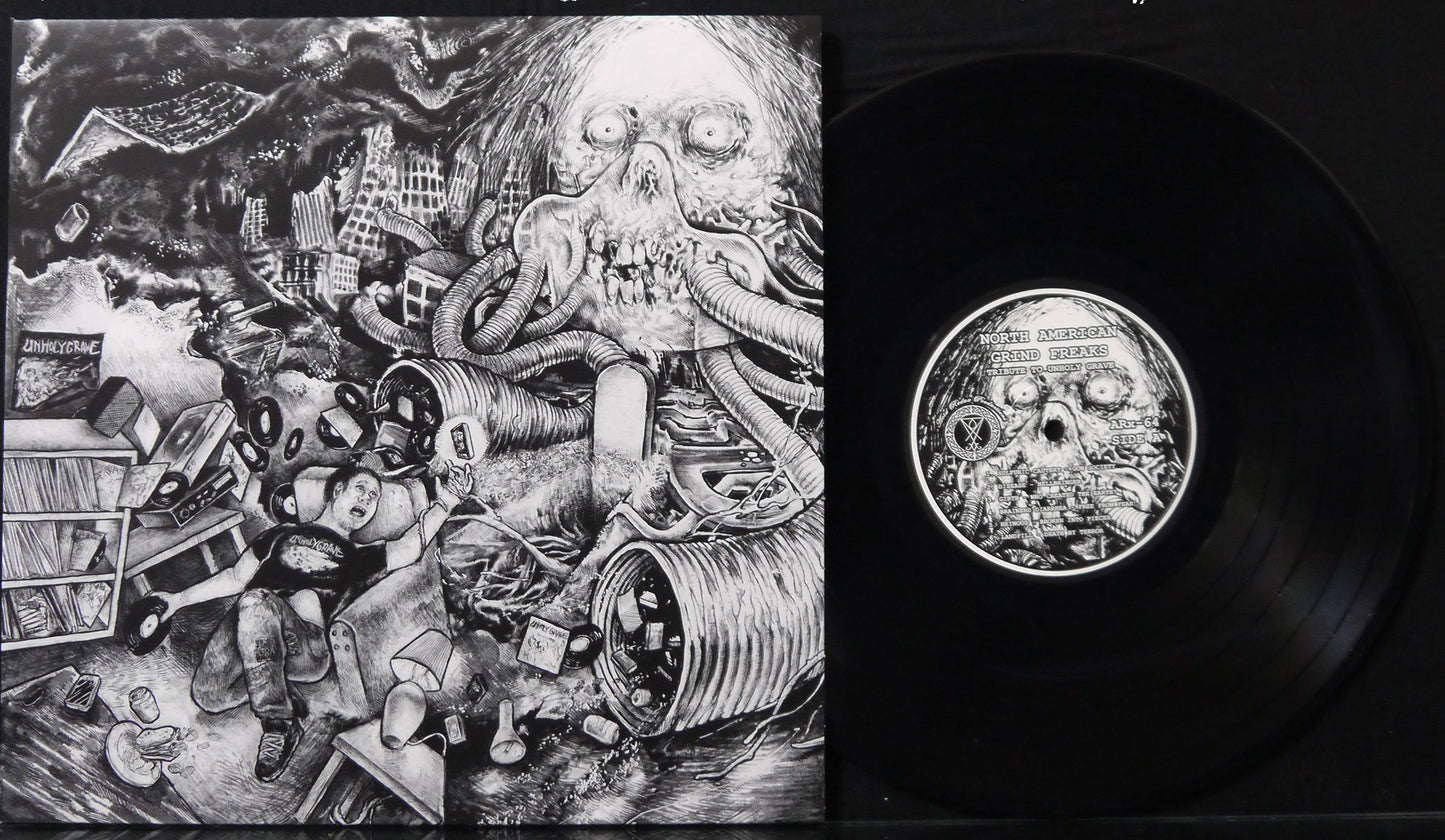 V/A - North American Grind Freaks - Tribute to Unholy Grave 10"