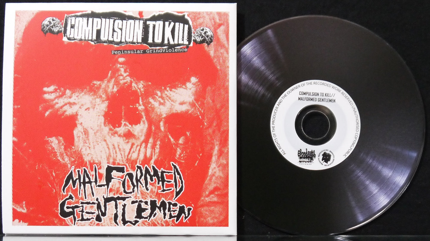 COMPULSION TO KILL / MALFORMED GENTLEMEN - Split CD