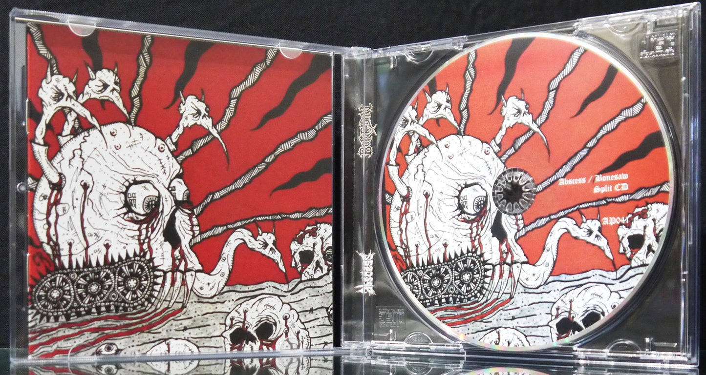 ABSCESS / BONESAW - Split CD