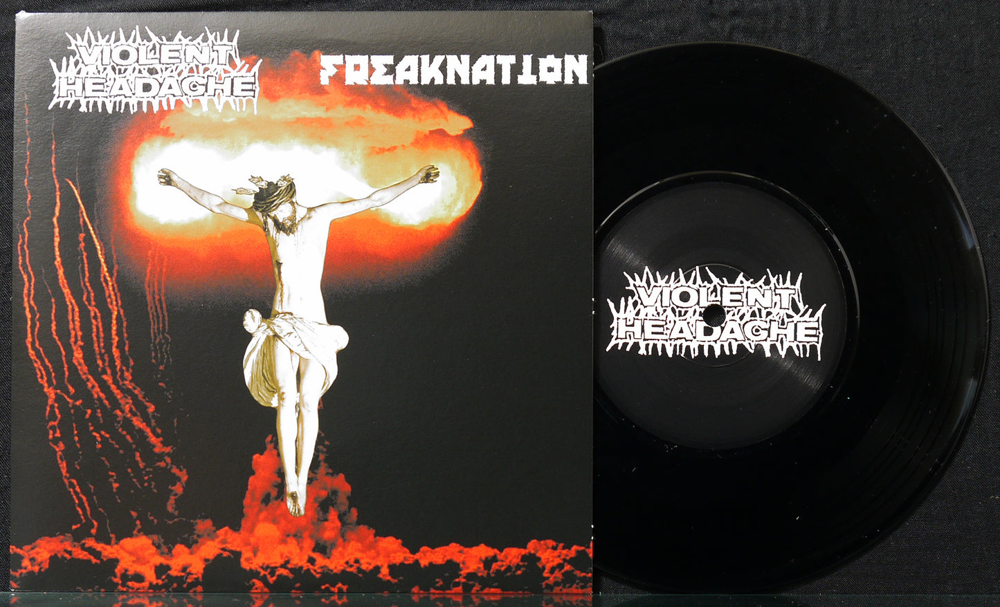 VIOLENT HEADACHE / FREAKNATION - Split 7"