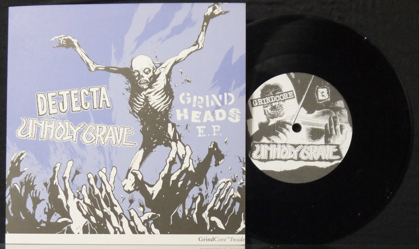 UNHOLY GRAVE / DEJECTA - Split 7"