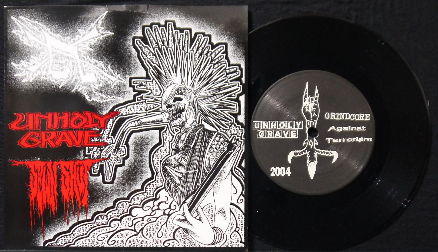 UNHOLY GRAVE / SEWN SHUT - Split 7"