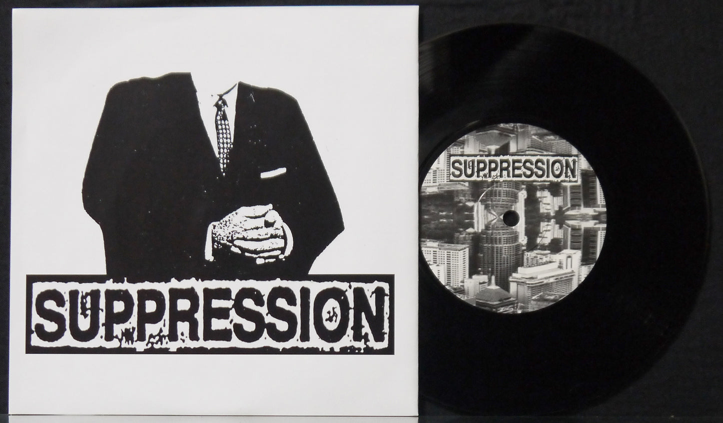 SUPPRESSION / SEDEM MINUT STRACHU - Split 7"