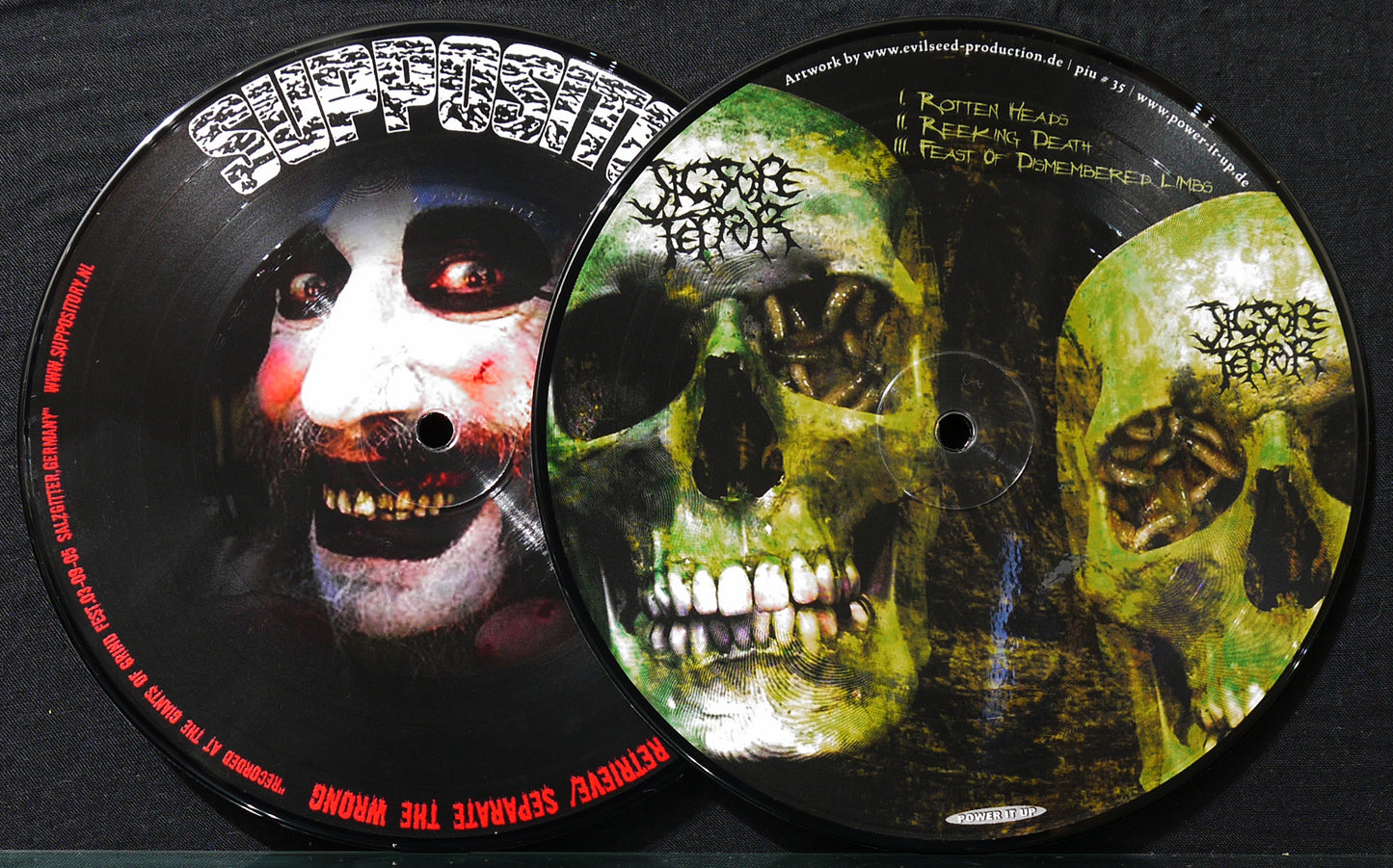 SUPPOSITORY / JIGSORE TERROR - Split Picture 7"
