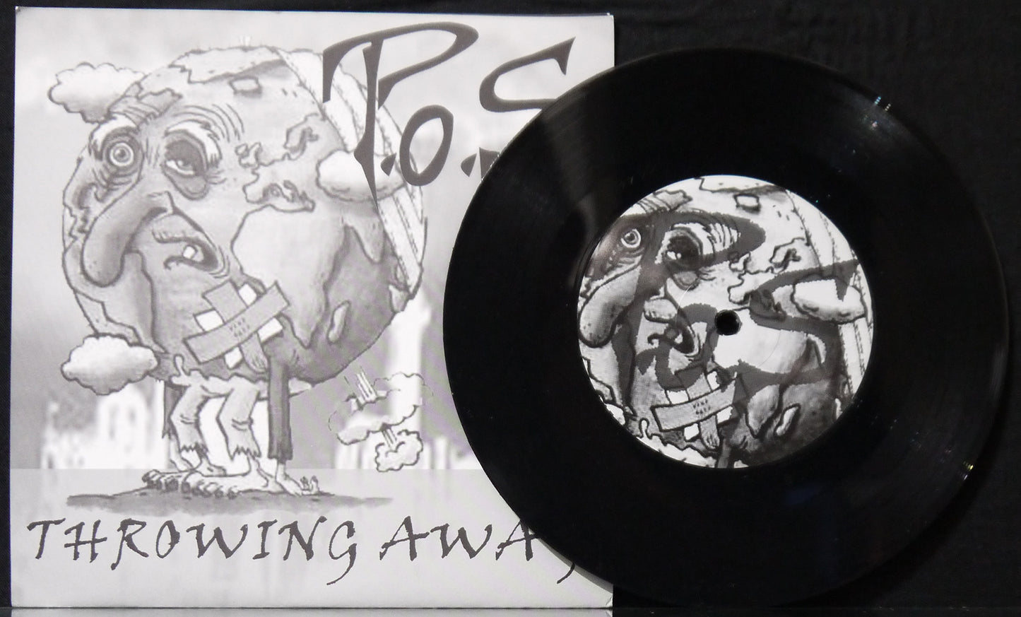 P.O.S. / SAUL TUTRELTAUB - Split 7"