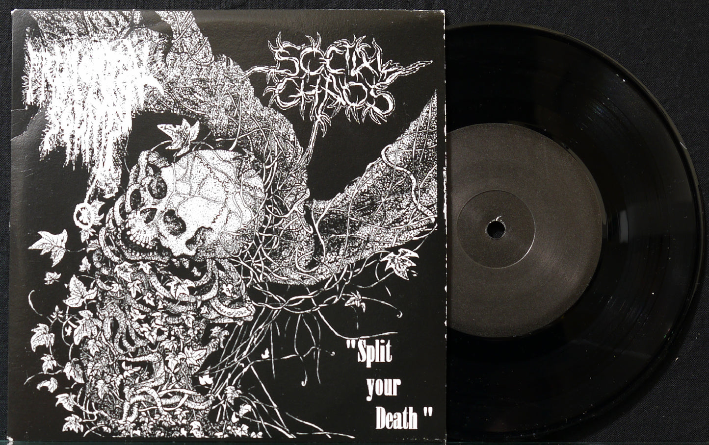 SOCIAL CHAOS / PRIMORDIAL SOUND - Split 7"