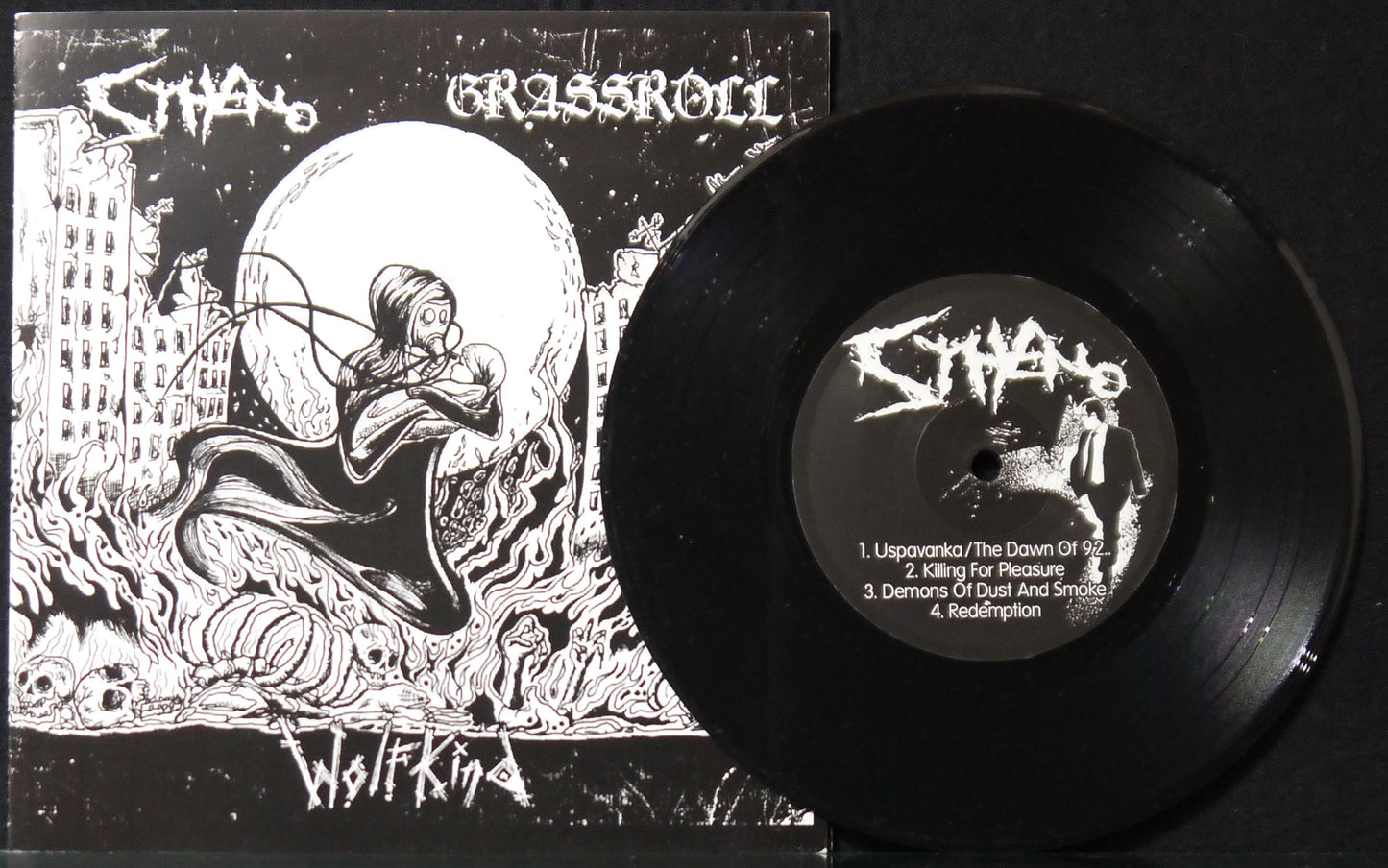 STHENO / GRASSROLL - Split 7"