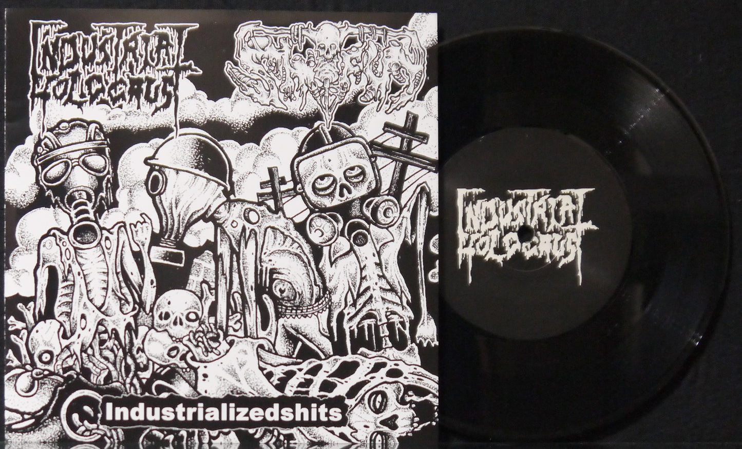 INDUSTRIAL HOLOCAUST / SHITFUN - Split 7"