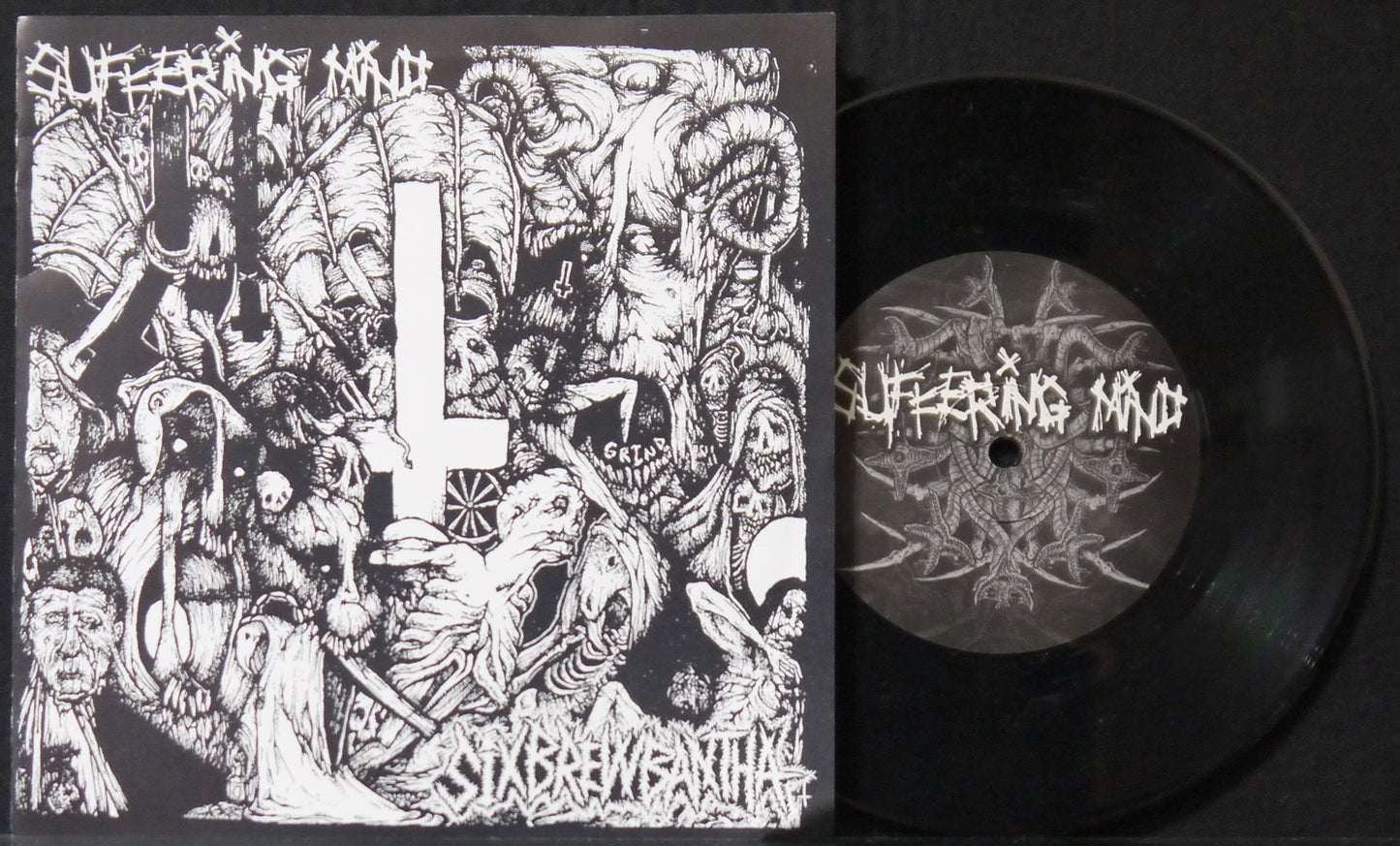 SUFFERING MIND / SIXBREWBANTHA - Split 7"