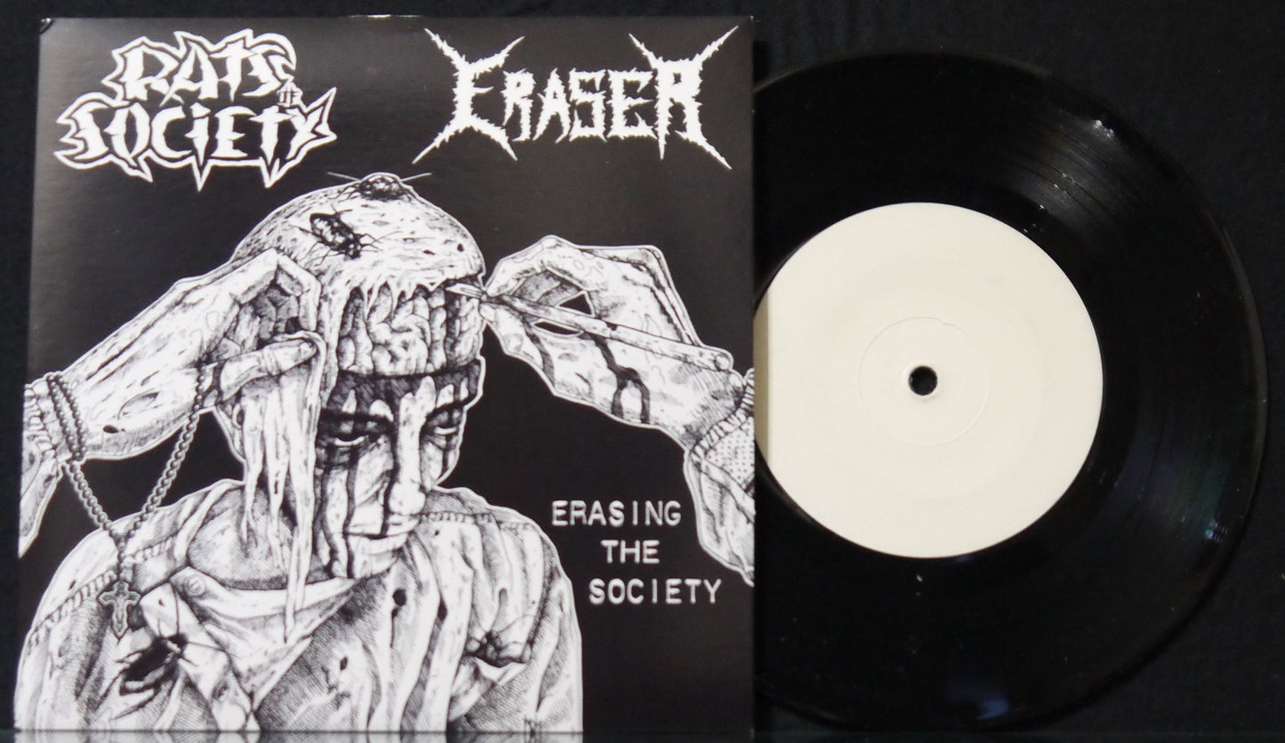 ERASER / RATS OF SOCIETY - Split 7"