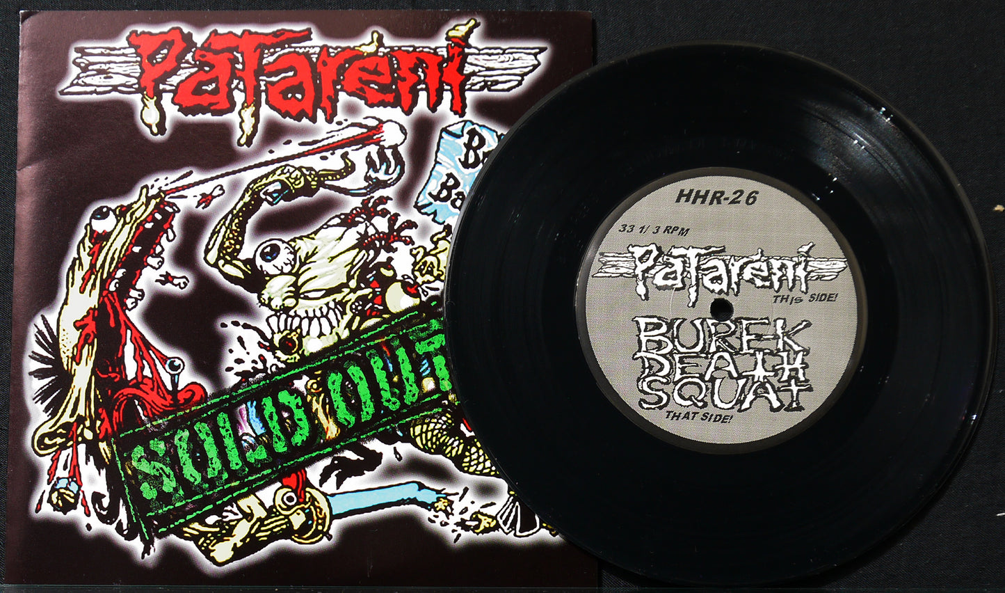 PATARENI / BUREK DEATH SQUAT - Split 7"