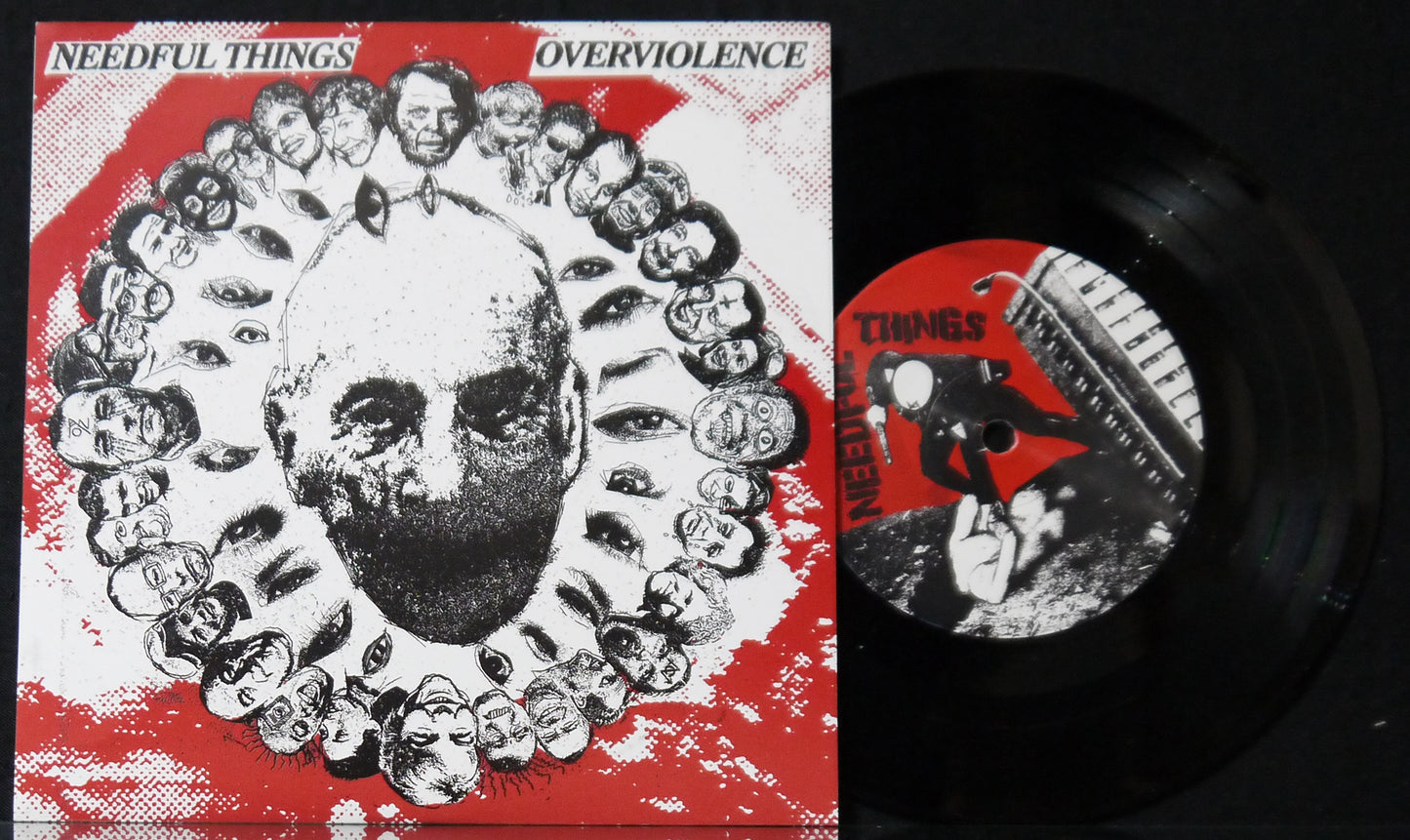NEEDFUL THINGS / OVERVIOLENCE - Split 7"