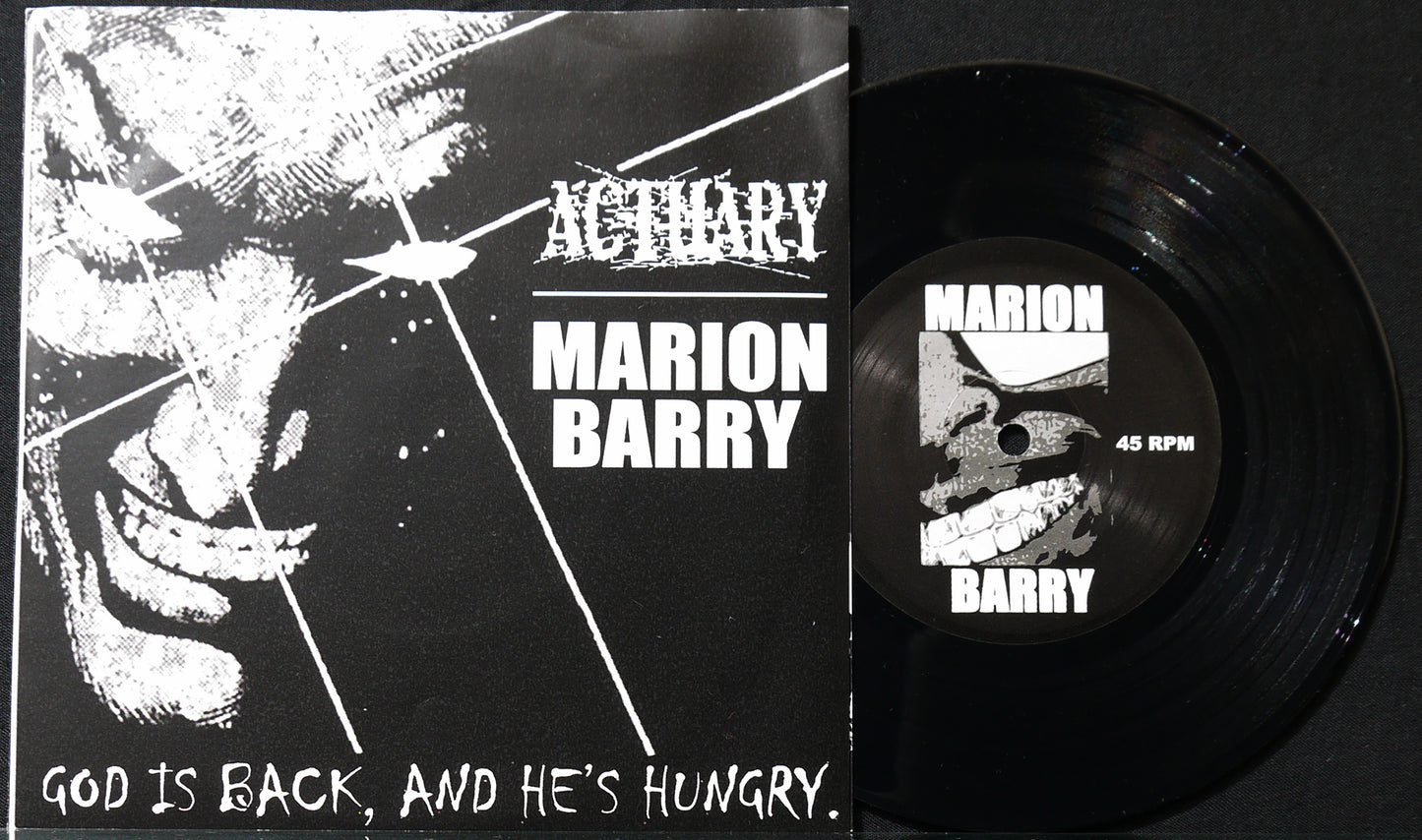 MARION BARRY / ACTUARY - Split 7"