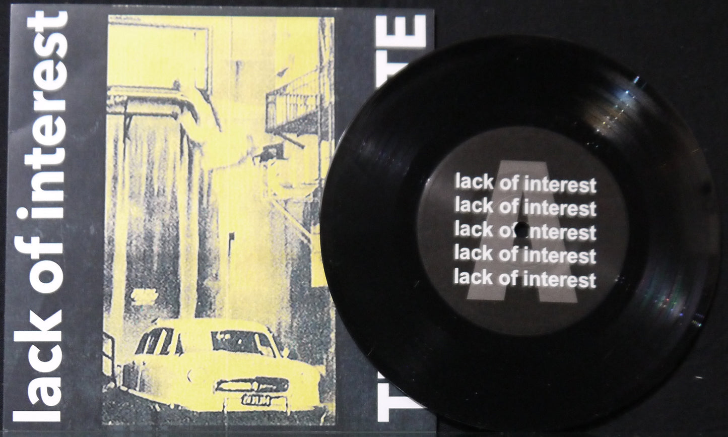 LACK OF INTEREST - The Tribute 7"