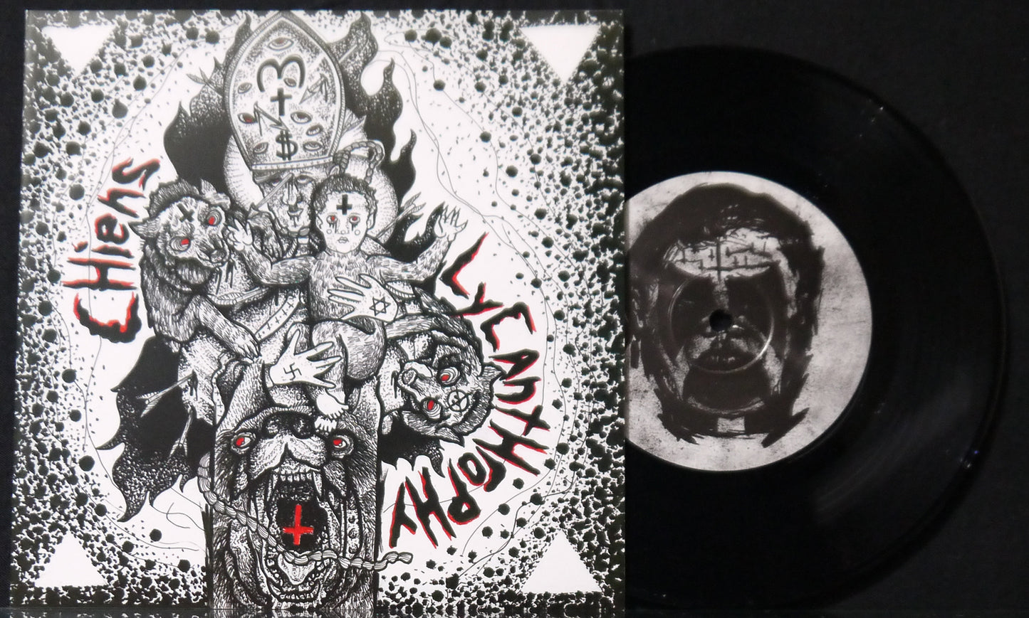 LYCANTHROPHY / CHIENS - Split 7"