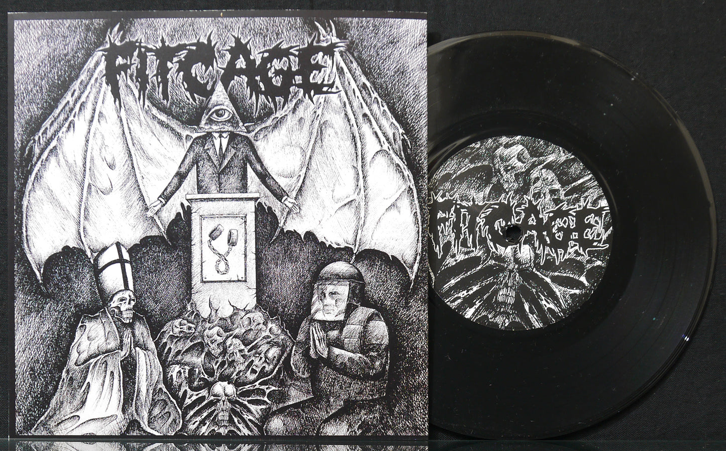FITCAGE / INTERNAL DAMAGE - Split 7"