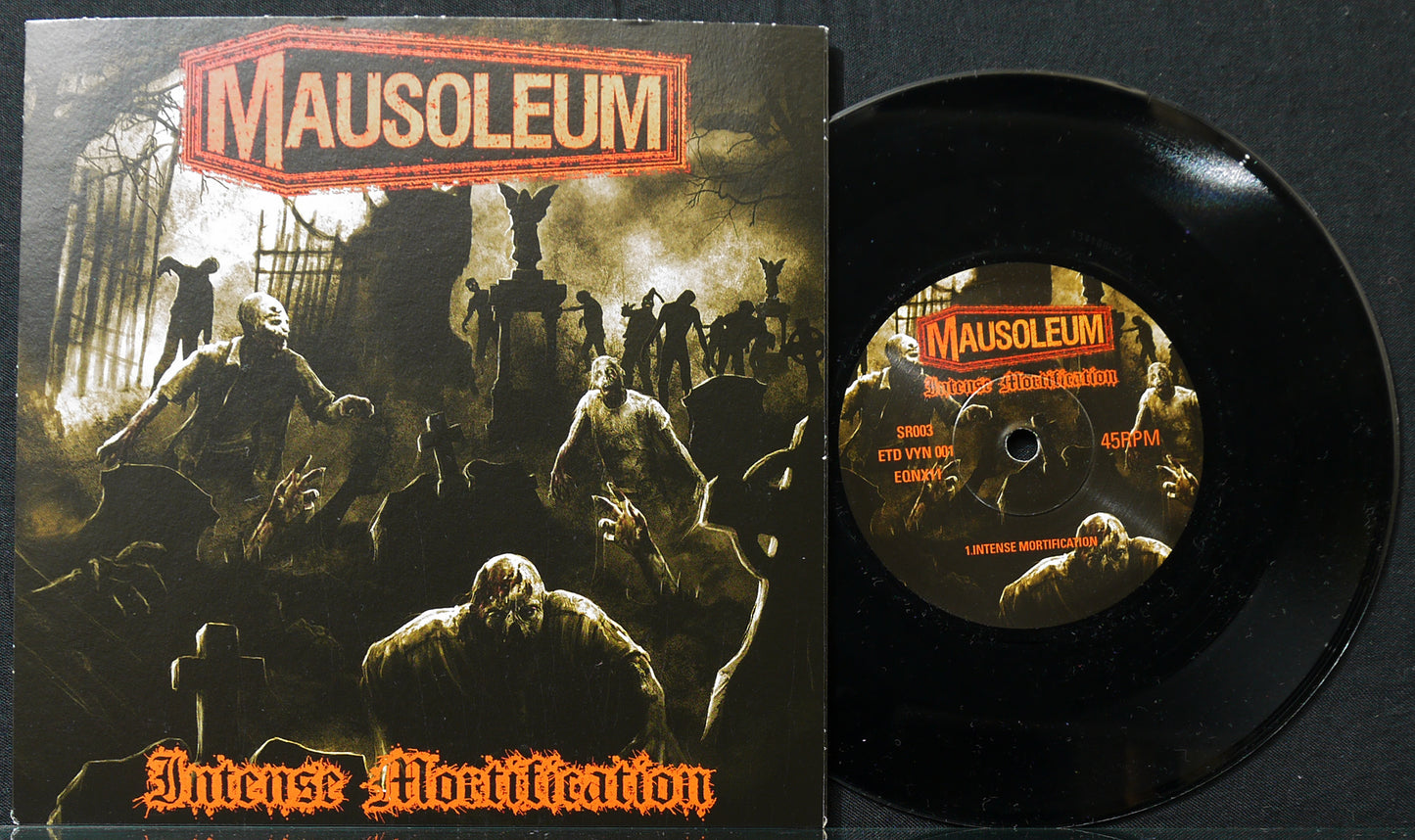 MAUSOLEUM / HAEMOPHAGUS - Split 7"