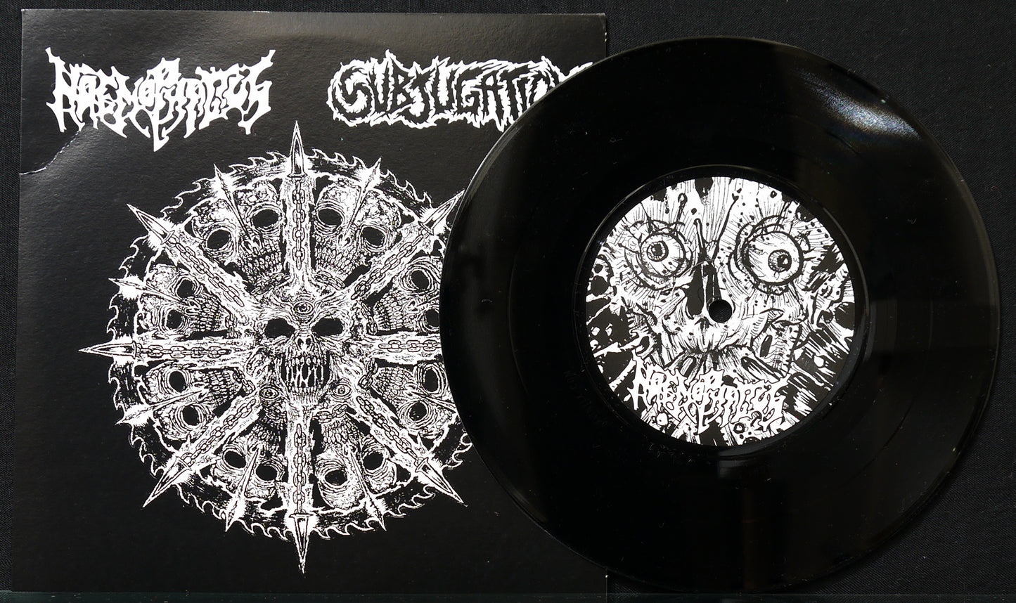 HAEMOPHAGUS / SUBJUGATION - Split 7"
