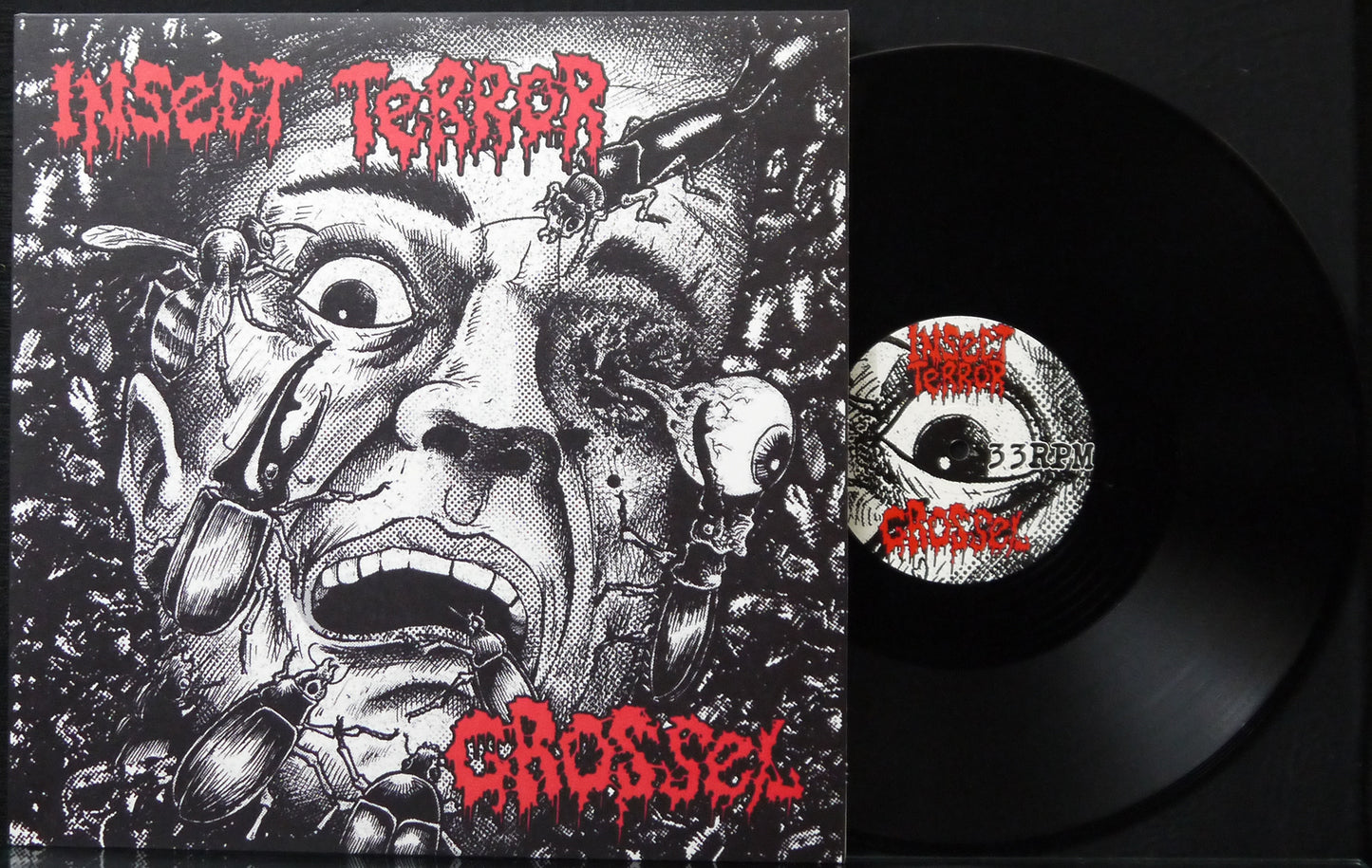 GROSSEL / INSECT TERROR - Split 12" S/sided